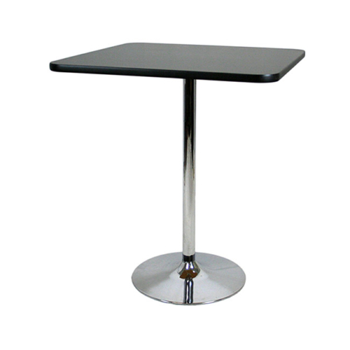 BT405 Square Bar Table 36"wide 42" high BL