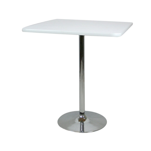 BT405 Square Bar Table 36"wide 42" high WH