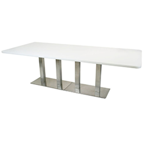 CF609 Rectangular Conference Table with Steel Base 96" WH