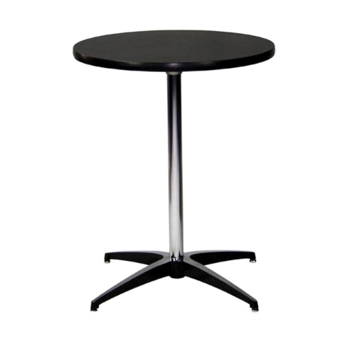 CT300 24" Pedestal Table BK
