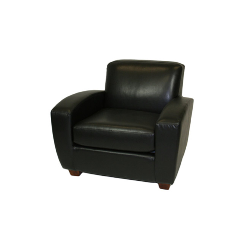 LG708 Scandia Leather Chair BK