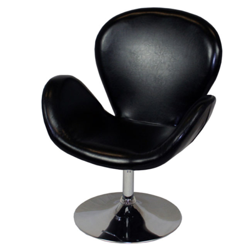 LG786 Swan Chair BK