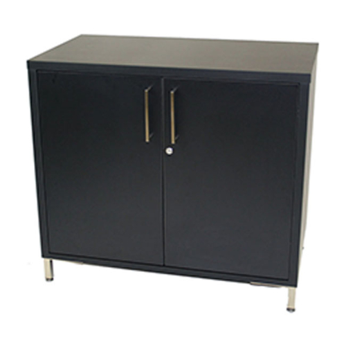 OF653-L Storage Cabinet with Legs, Locking BK